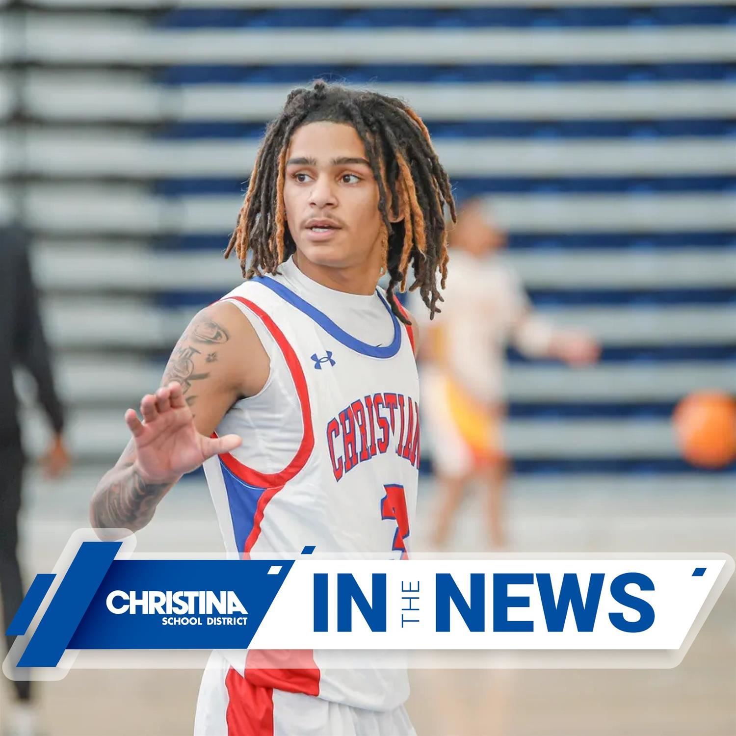 CSDintheNews Photo of Christiana HS basketball player